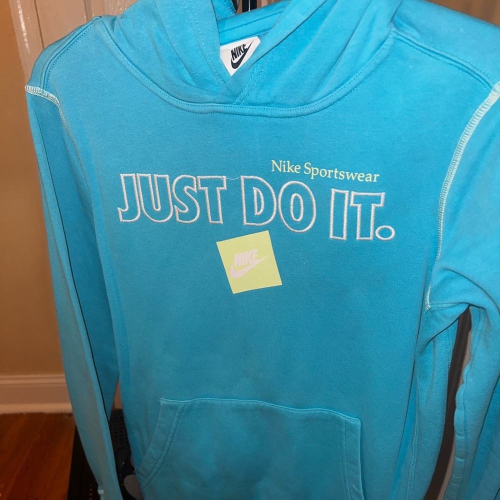 Boys blue hoodie